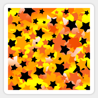 Halloween Stars Sticker